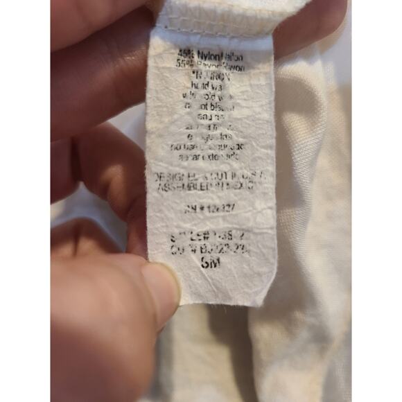 Tres Bien small women's white oversized tee - Picture 4 of 6